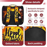 Halloween Pet Carrier Airline Approved Pet Carrier Bag Dog Carrier for Small Medium Cats Dogs Puppies Kitten