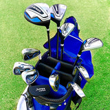 Complete Golf Clubs Sets for Men 12 Piece Includes Golf Driver #3 & 5 Fairway Woods