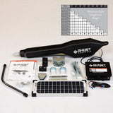 GC GHOST CONTROLS TSS1XP Heavy-Duty Solar Single Automatic Gate Opener Kit for Swing Gates Up to 20 Feet (ft.)