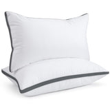 viewstar Bed Pillows King Size Set of 2, Hotel Quality, Down Alternative Big Pillow for Back, Stomach or Side Sleepers, Firm