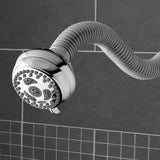 Waterpik Flexible Neck Best Adjustable Shower Head for All Heights 6 Mode, 1.8 GPM, Chrome NSL-603E Pack of 2