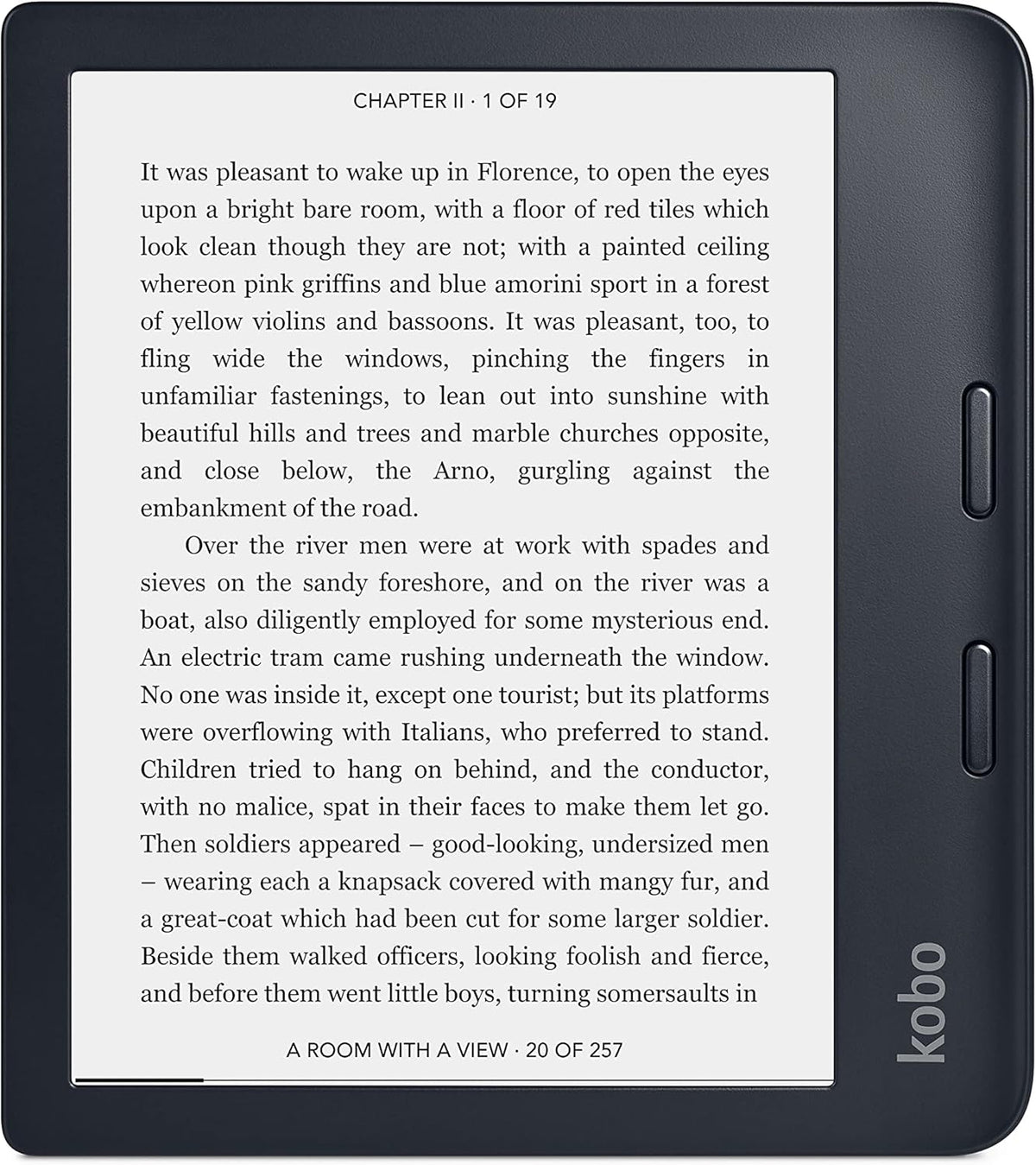 Kobo Libra 2 | eReader | 7 Glare Free Touchscreen | Waterproof | Adjustable Brightness and Color Temperature | Blue Light Reduction | eBooks | WiFi | 32GB of Storage | Carta E Ink Technology | Black