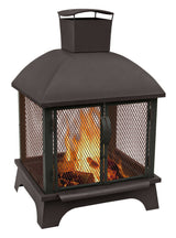 Landmann Redford Outdoor 26×22 Fireplace, Black 2024 Best Sellers
