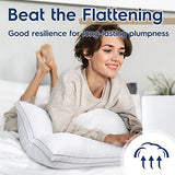 viewstar Bed Pillows King Size Set of 2, Hotel Quality, Down Alternative Big Pillow for Back, Stomach or Side Sleepers, Firm