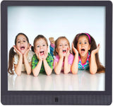 Pix-Star Easy Digital Photo Frame 15 Inch, Share Videos and Photos Instantly by Email or App, High Resolution Display and Motion Sensor