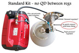 Honda EU2200i Propane, Natural Gas, Gasoline Tri-Fuel Conversion Kit