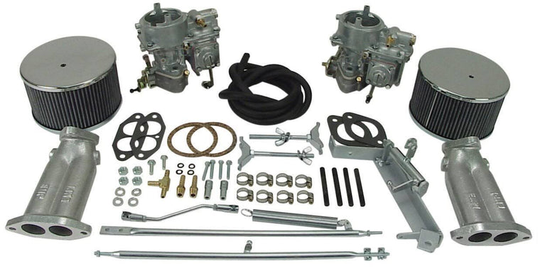 EMPI Dual 40 Kadron Style Carb Carburetor Kit Dual Port Type 1 43-4400