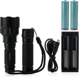 Convoy C8 + 365nm UV LED Flashlight with Patented Glass Filter