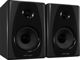 Behringer Studio 50USB 150W Bi-Amped Reference Studio Monitor Speakers with USB Input, High-Resolution, Pair