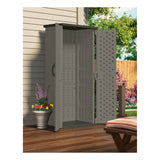 Vertical Storage Shed Suncast, Gray