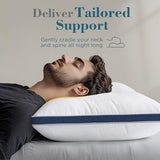 viewstar Bed Pillows King Size Set of 2, Hotel Quality, Down Alternative Big Pillow for Back, Stomach or Side Sleepers, Firm