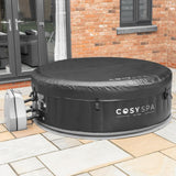 COSYSPA Inflatable Hot Tub Spa [2022 Model] – Outdoor Bubble Hot Tub | 2-6 Person Capacity ?C Quick Heating Hot Tub | Inflatable Hot Tub | Outdoor Inflatable Hot Tub Spa (Hot Tub Only – 6 Person)