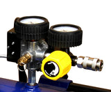 GOODYEAR 8 Gallon Portable Horizontal Oil Free. 150 Max Psi. Induction Motor Air Compressor