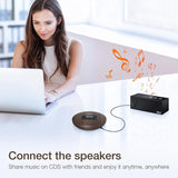 HOTT CD611 Portable CD Player for Home Travel and Car with Stereo Headphones, Anti-Shock ,Wood Grain