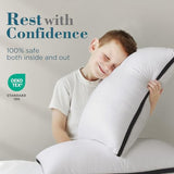 viewstar Bed Pillows King Size Set of 2, Hotel Quality, Down Alternative Big Pillow for Back, Stomach or Side Sleepers, Firm