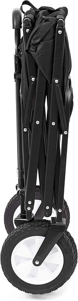 MacSports Collapsible Folding Outdoor Utility Wagon?? Black