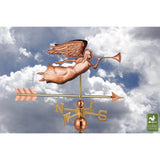 Good Directions Angel with Arrow Weathervane – Pure Copper