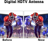 LAVA Outdoor HDTV Antenna, 150 Miles Ranges, HD-2605, 4K 1080P TV Remote Control Rotation UHF/VHF Reception with Built-In Low Noise Amplifier