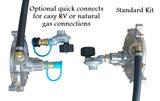 Honda EU2200i Propane, Natural Gas, Gasoline Tri-Fuel Conversion Kit